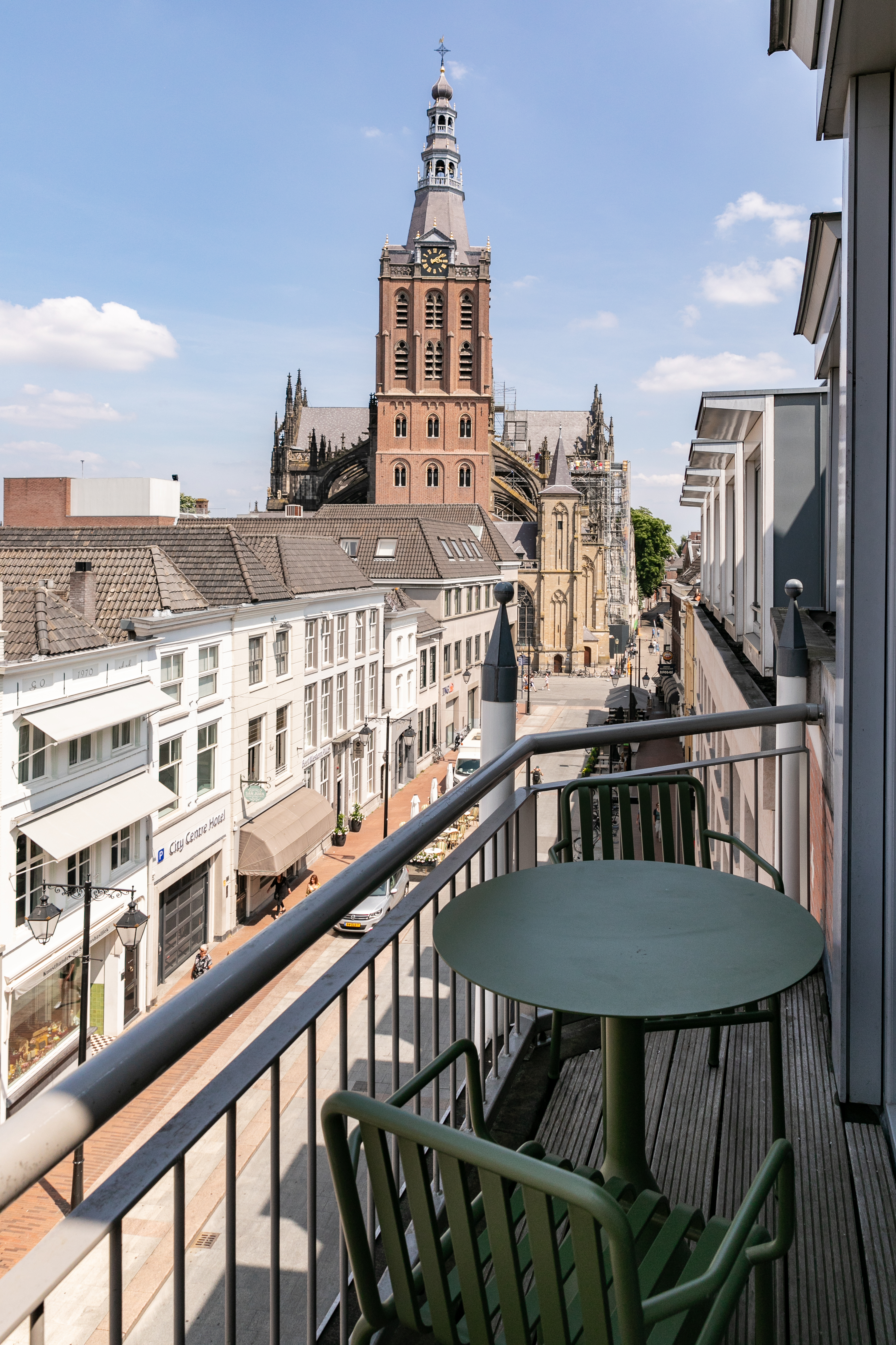 Duke Boutique Hotel, uitzicht over Den Bosch